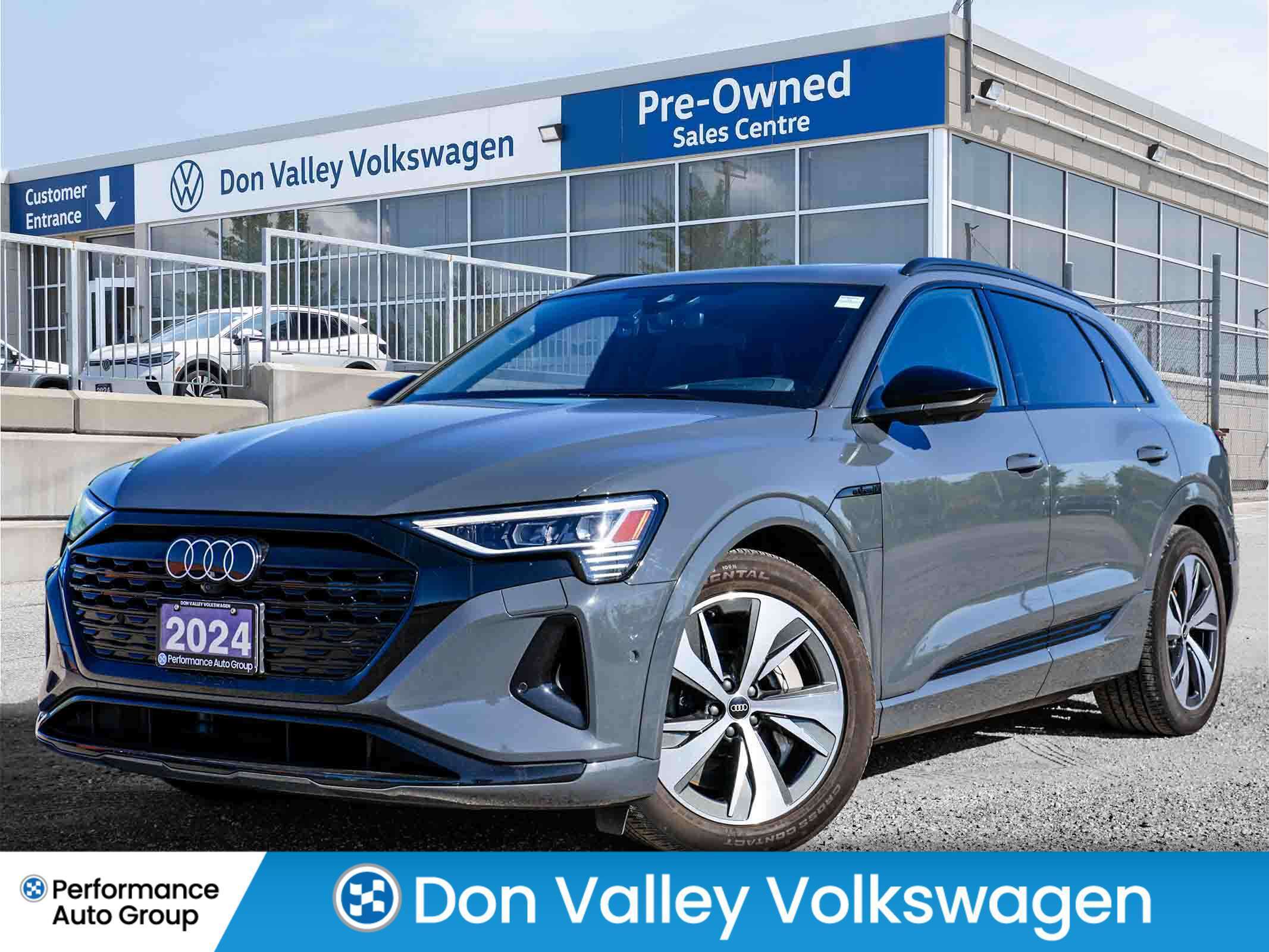 2024 Audi Q8 e-tron *B&O Sound*Premium Pack*Tech Pack*Black Optic Pack