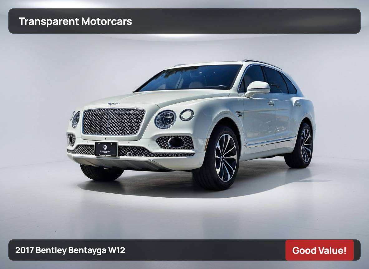 2017 Bentley Bentayga W12 AWD