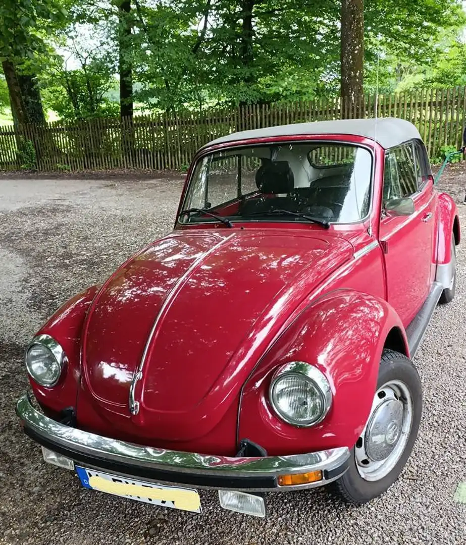 Volkswagen Käfer Cabrio Rot - 1