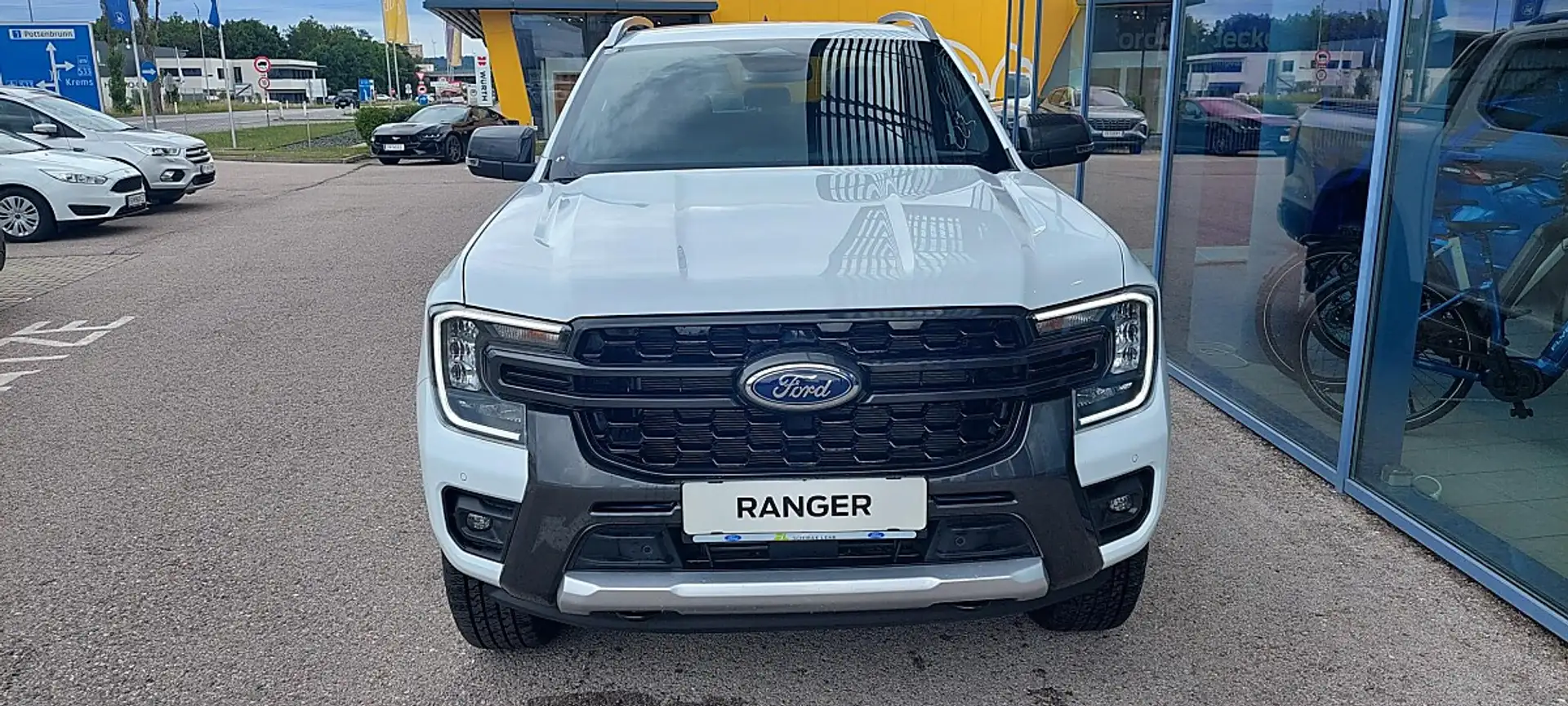 Ford Ranger Ranger Doppelkabine Wildtrak e-4WD 2,0 EcoBlue ... Weiß - 2
