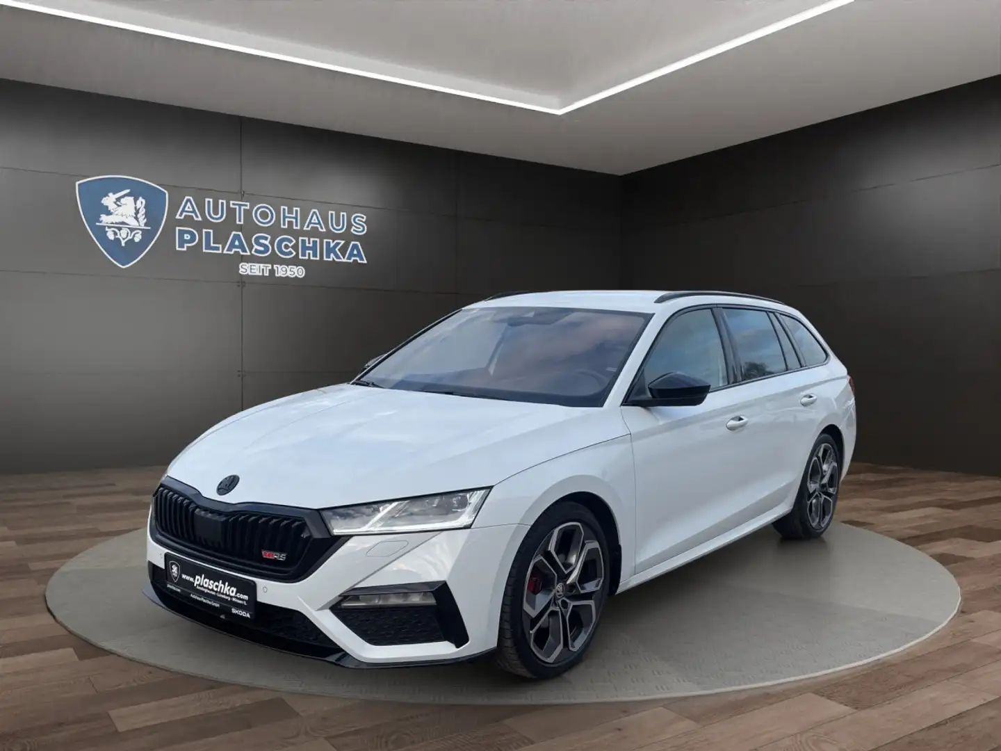 Skoda Octavia C. 2.0 TDI DSG RS 4x4 LEDER+LED+NAVI+DCC Klima Weiß - 1