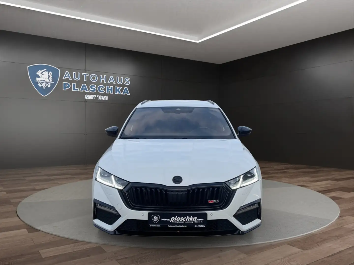 Skoda Octavia C. 2.0 TDI DSG RS 4x4 LEDER+LED+NAVI+DCC Klima Weiß - 2