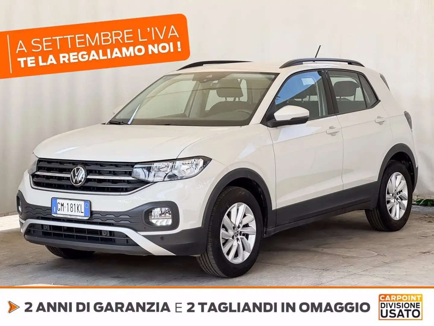 Volkswagen T-Cross 1.0 tsi style 95cv Blanc - 1