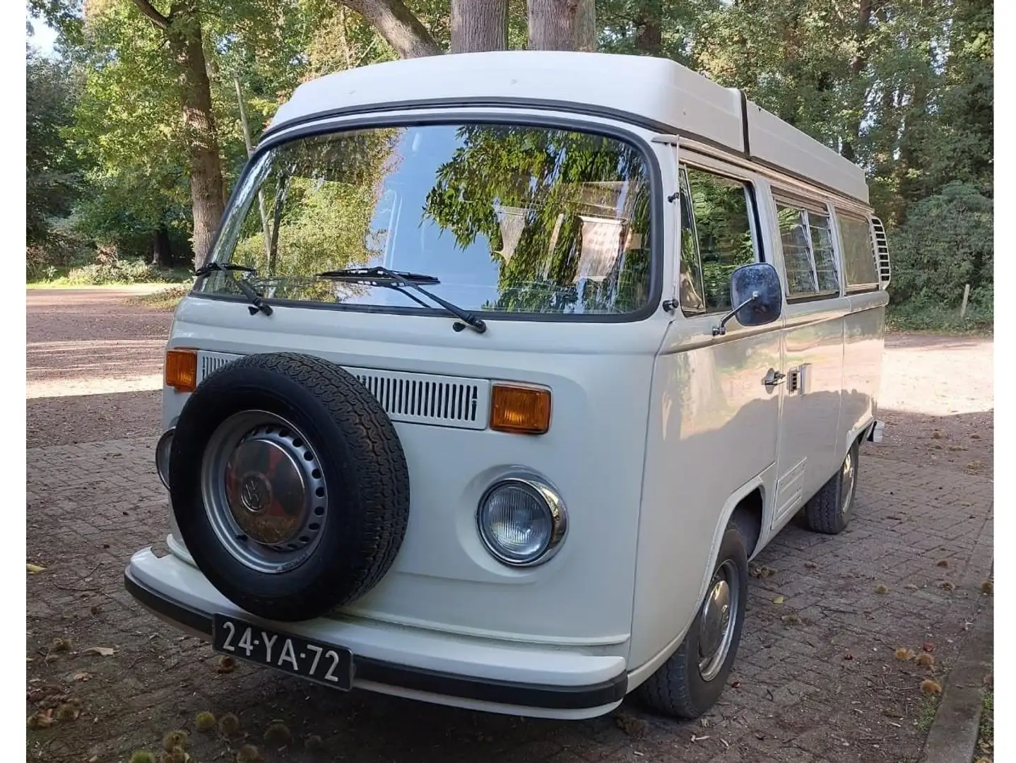 Volkswagen T2 23 Kampeerauto Wit - 2