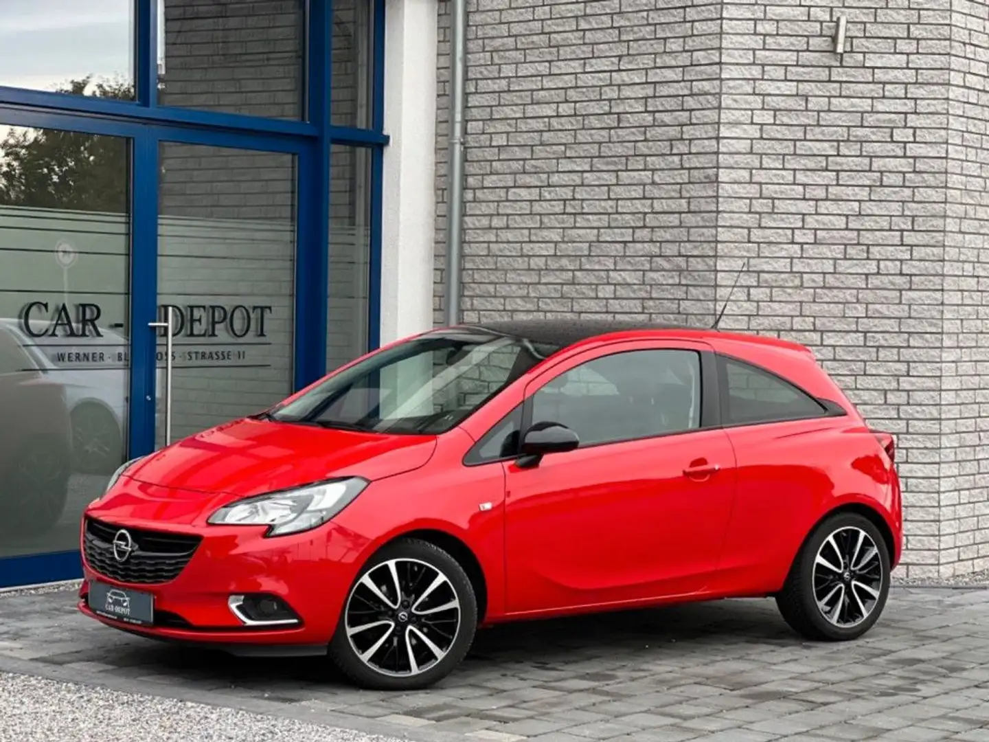 Opel Corsa E Color Edition*NAVI*PDC*SHZ*SPORT*BLUET.* Rot - 1