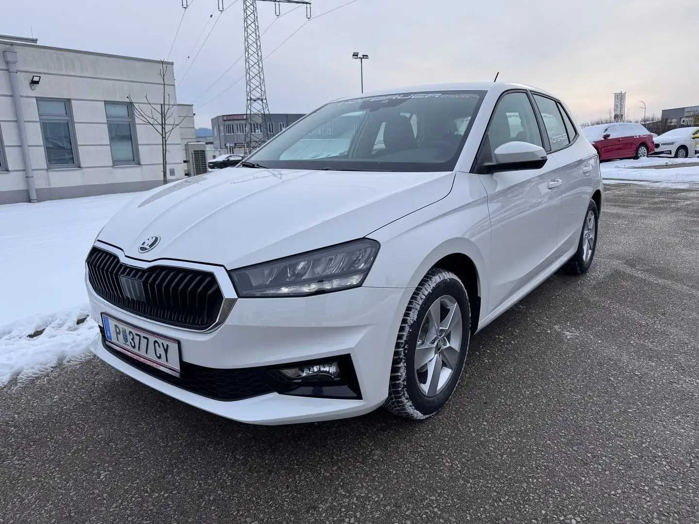 Skoda Fabia Essence TSI Weiß - 1