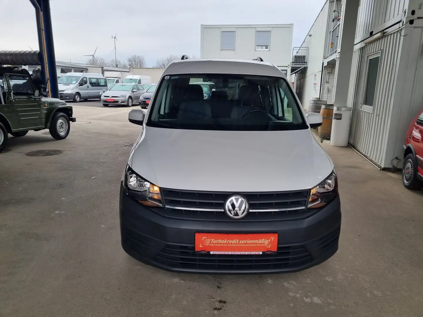 Volkswagen Caddy 2,0 TDi Kombi Austria Plus XTRA BMT - Topzustand! Weiß - 2