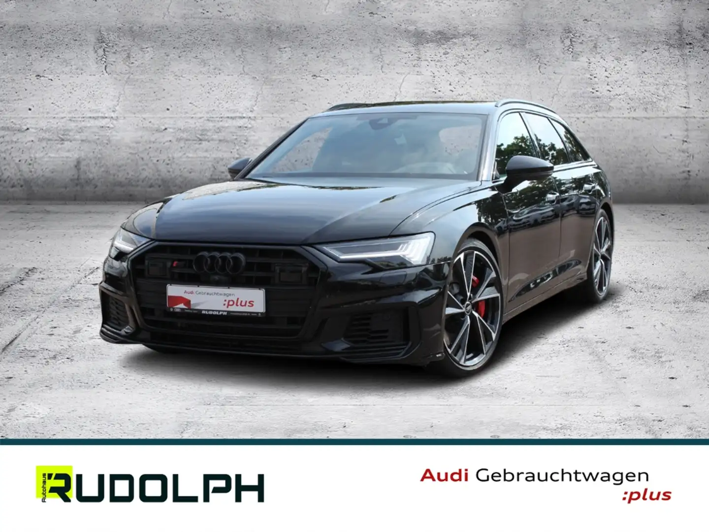Audi S6 Avant 3.0 TDI qu. MATRIX AHK 360 StandHZG B&O Schwarz - 1