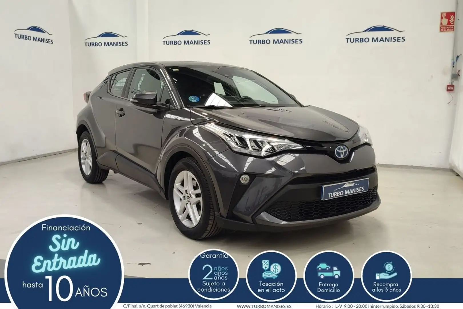 Toyota C-HR 1.8 125H Active Gris - 1