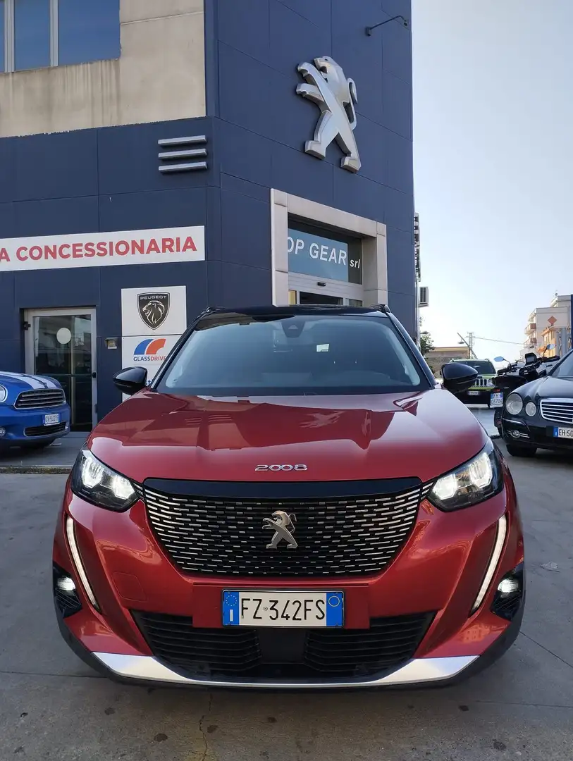 Peugeot 2008 2008 1.5 bluehdi Allure Navi Pack s Rouge - 2