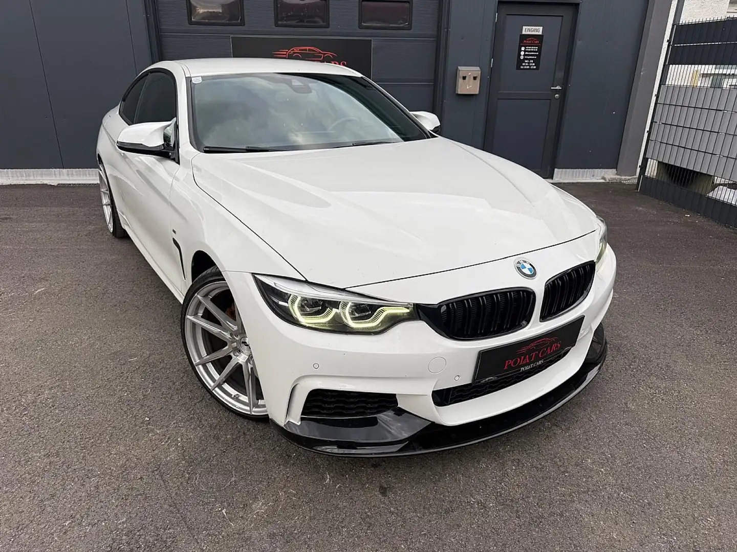 BMW 420 d Coupe M-Paket Wit - 2
