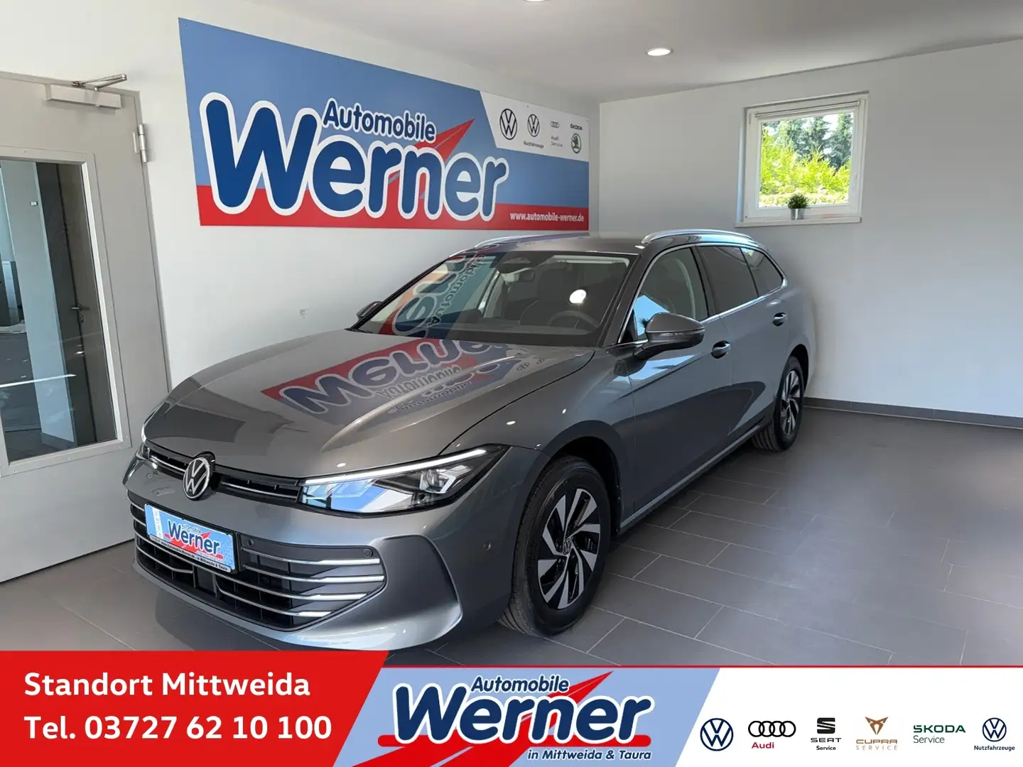 Volkswagen Passat Business 2.0TDI AHK Navi Kameras LED Grau - 1