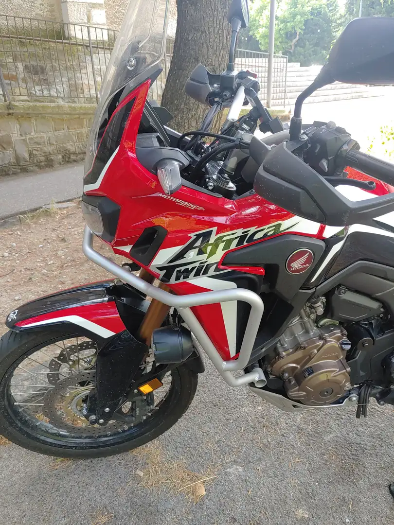 Honda CRF 1000 DCT Travel Edition Tricolour Africa Twin Rouge - 1