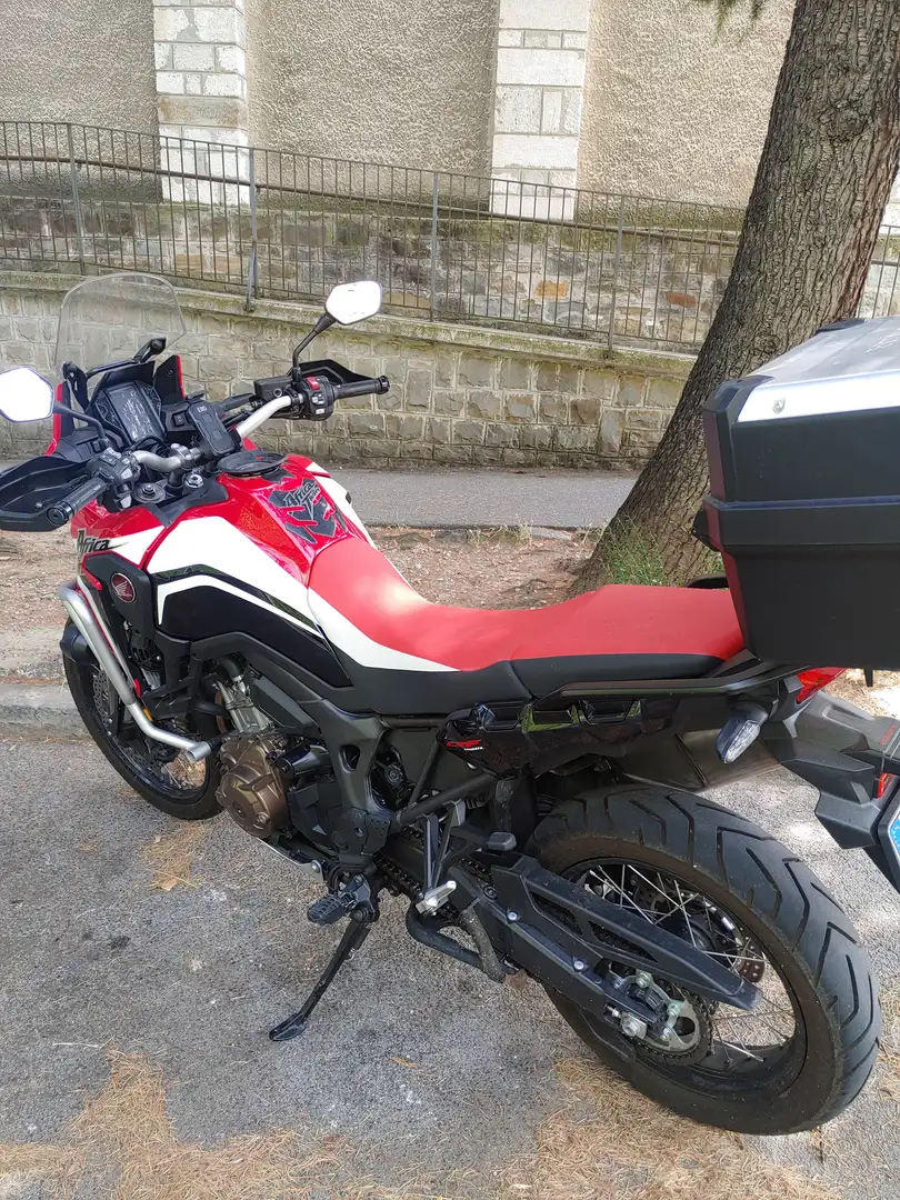 Honda CRF 1000 DCT Travel Edition Tricolour Africa Twin Rouge - 2