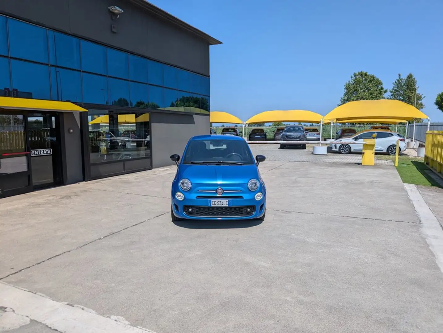 Fiat 500 1.0 Hybrid Connect 70cv cerchi 16" Sedili sport Bleu - 2