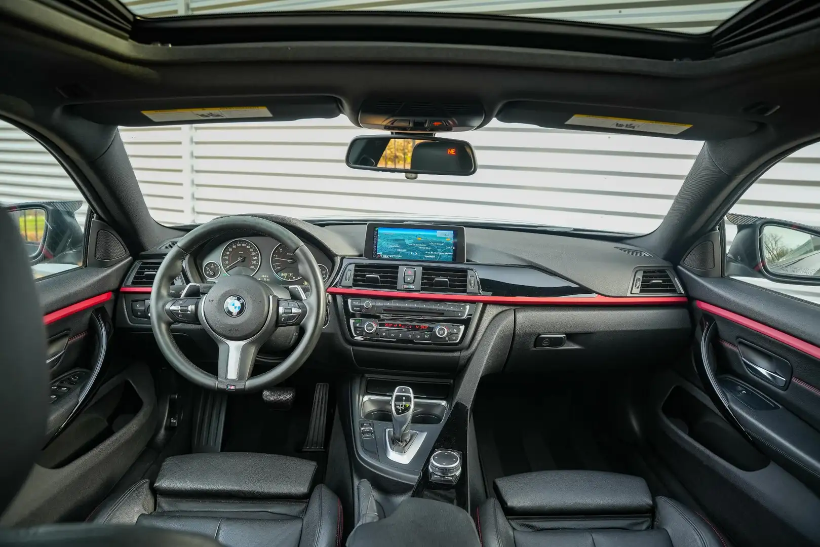 BMW 428 4-serie Gran Coupé 428i M Pakket Schuifdak Navigat Schwarz - 2