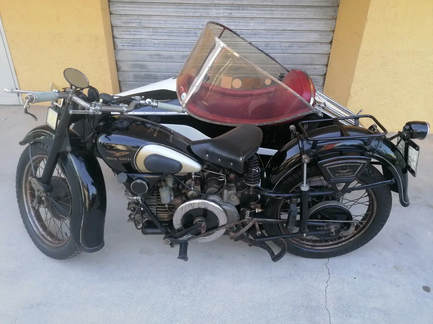 Moto Guzzi Astore 500 sidecar SMIT Parri Nero - 2