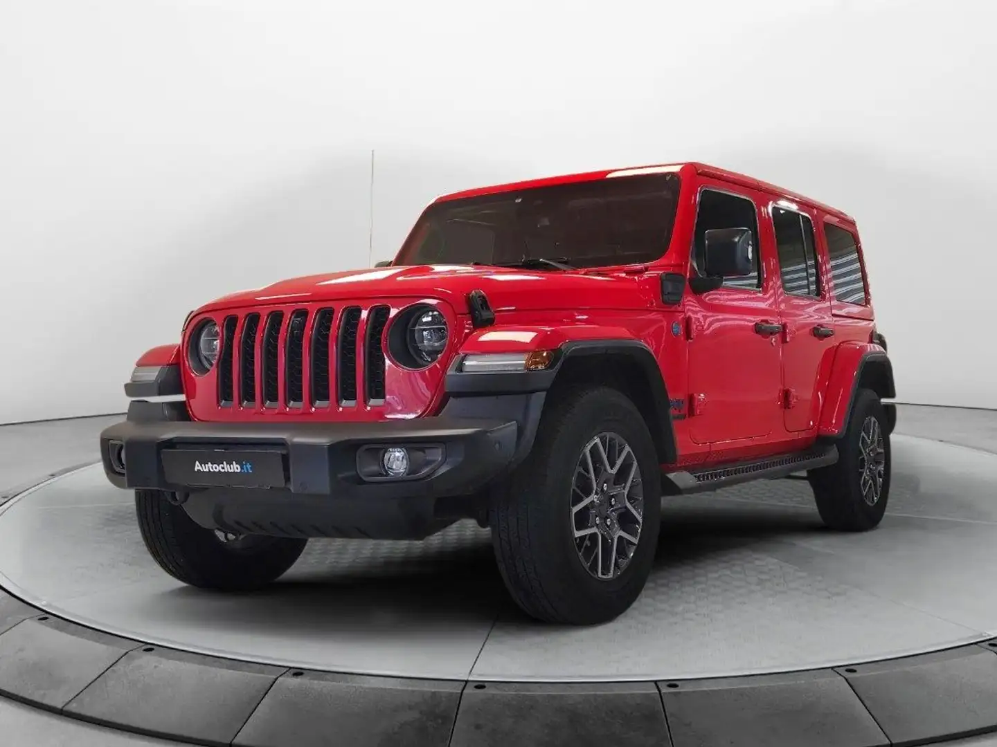 Jeep Wrangler Unlimited PHEV ATX 4xe 80th Anniversary Piros - 1