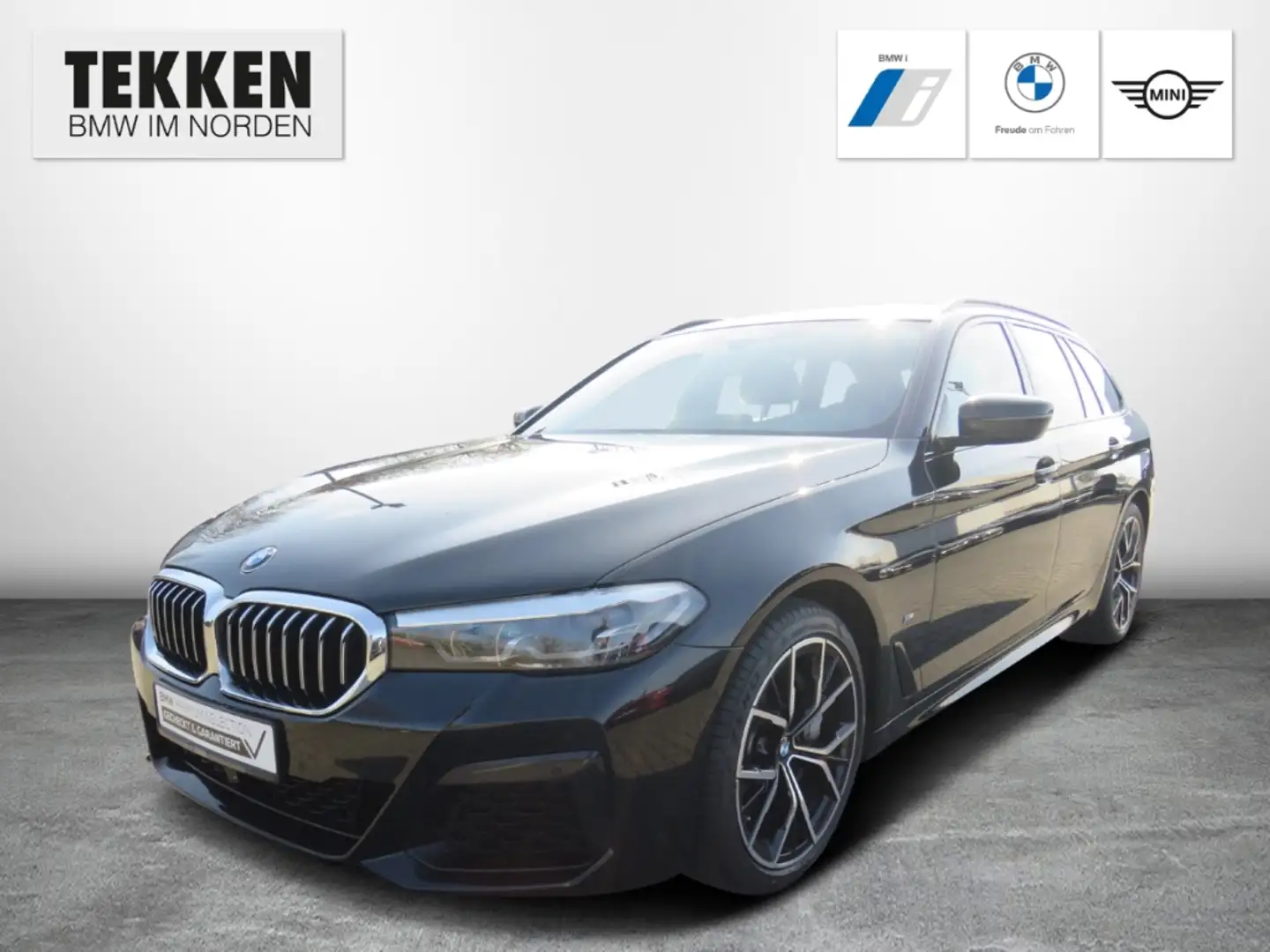 BMW 530 d xDrive M Sport Touring Mild-Hybrid Park-Assisten Zwart - 1