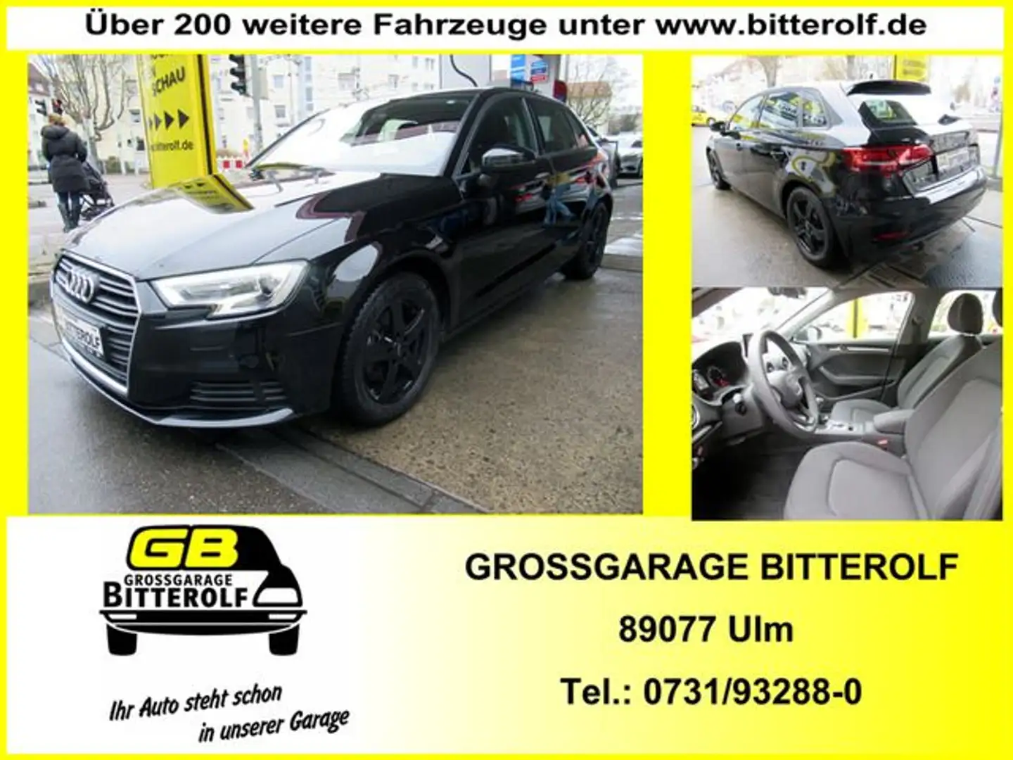 Audi A3 30TDI Sportback Navi/SHZ/PDC Schwarz - 1