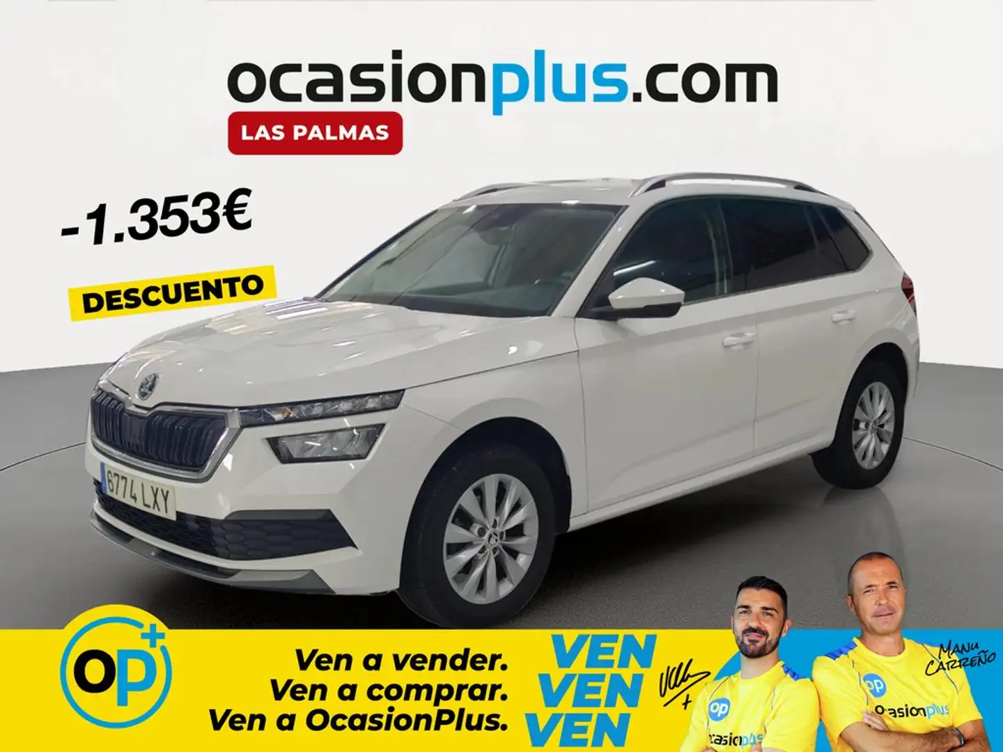 Skoda Kamiq 1.0 TSI Active 81kW Blanco - 1