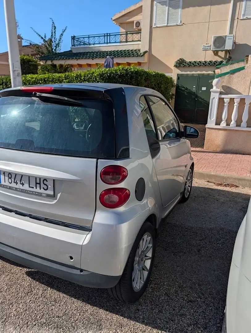 smart forTwo Fortwo Coupé 52 mhd Pure Aut. Pure Gris - 2