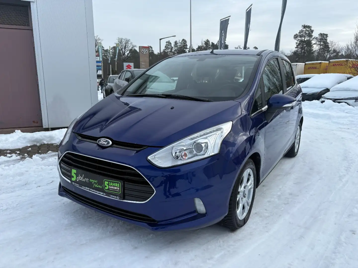 Ford B-Max 1.0 EcoBoost Titanium SHZ, Radio+CD, BT Blau - 2