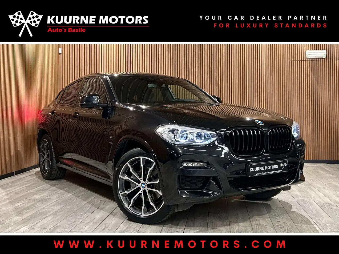BMW X4 xDrive20dA M Pack Alu20\/Leder/Cam *1j garantie* Noir - 1