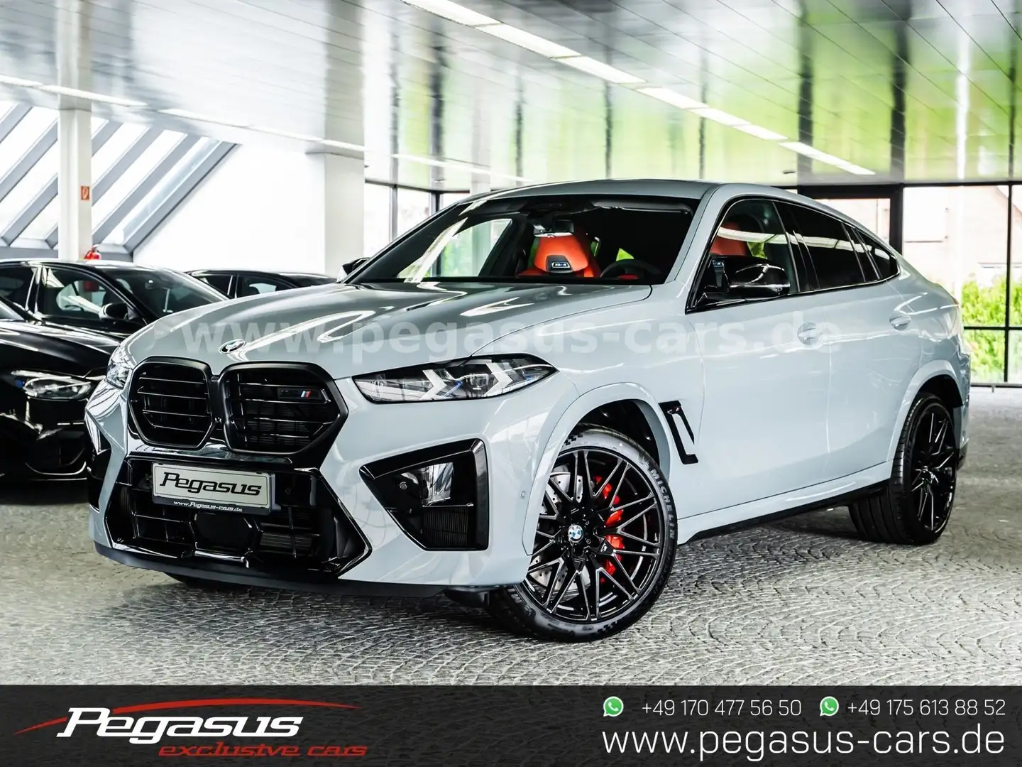 BMW X6 M Comp. SKY LOUNGE*CARBON*MASSAGE*SOFT CLOSE Gris - 1