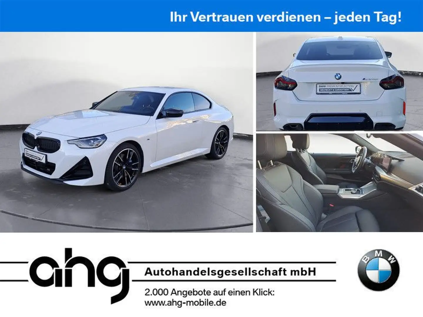 BMW 240 A xDrive Coupe HIFI-System Adaptive LED Rüc Alb - 1