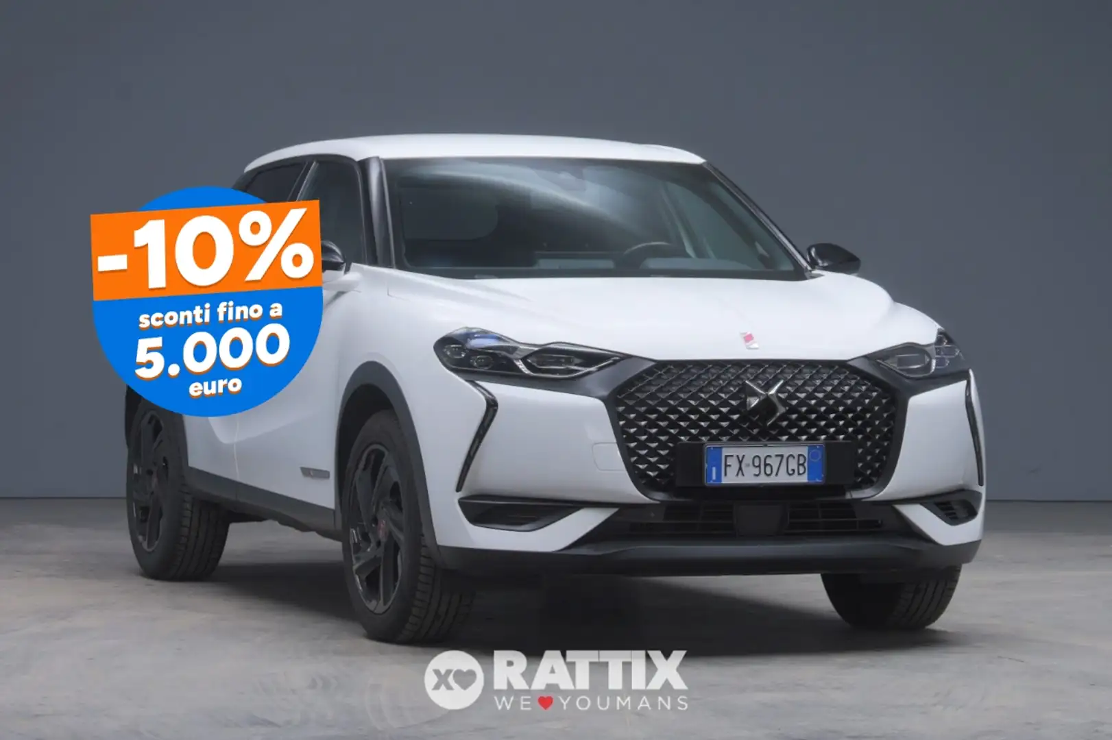 DS Automobiles DS 3 Crossback 1.2 PureTech 155CV PerformanceLine AT8 Bianco - 1