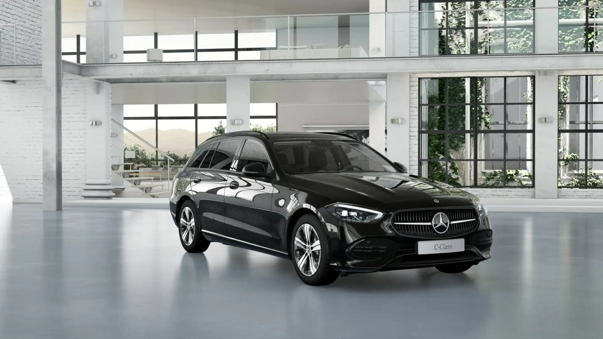 Mercedes-Benz C 180 C 180 T AVANTGARDE+NIGHT+KAM+EASYP+AMBI+TWA+SHZ Negro - 2