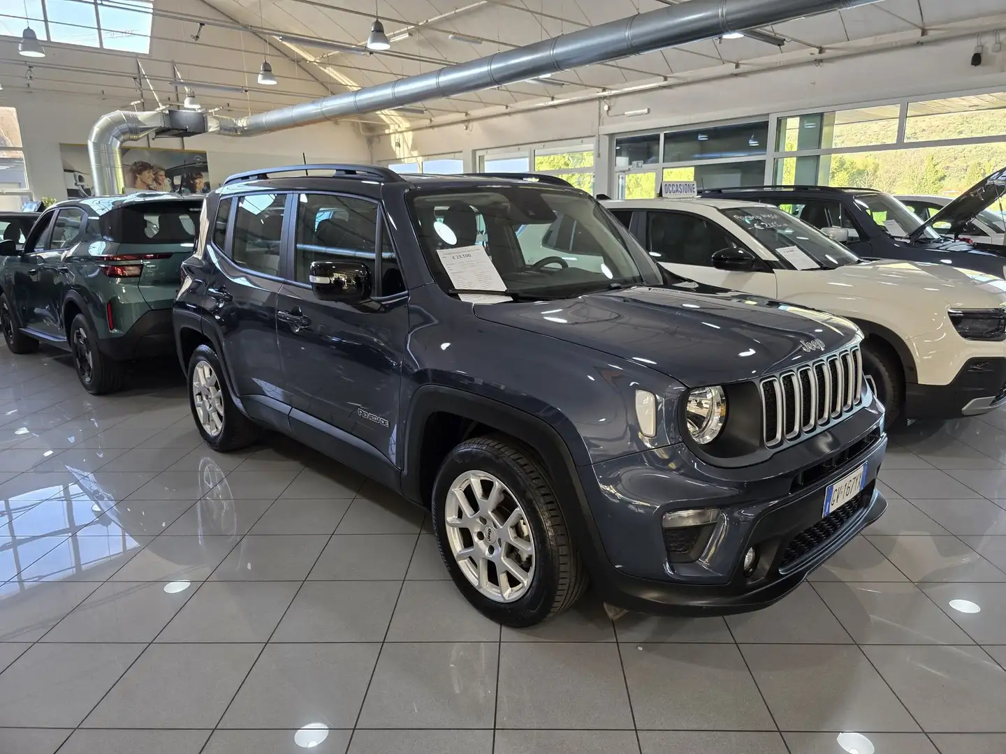 Jeep Renegade Renegade 1.6 Mjt 130 CV Limited Blauw - 1