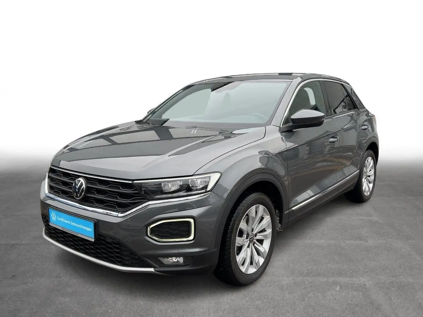 Volkswagen T-Roc 1.5 TSI DSG Sport Navi LED SHZ ACC Grau - 2