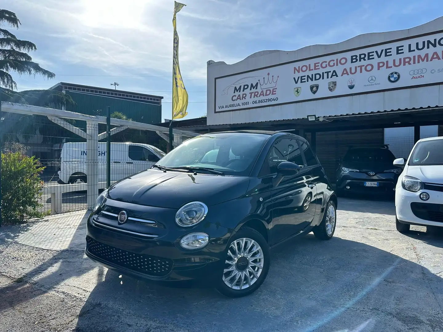 Fiat 500C 1.0 hybrid Lounge 70cv Negro - 1