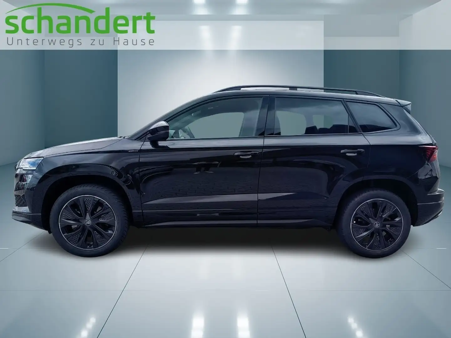 Skoda Karoq 1.5 TSI Sportline DSG Matrix Navi AHK Klimaautom Nero - 2