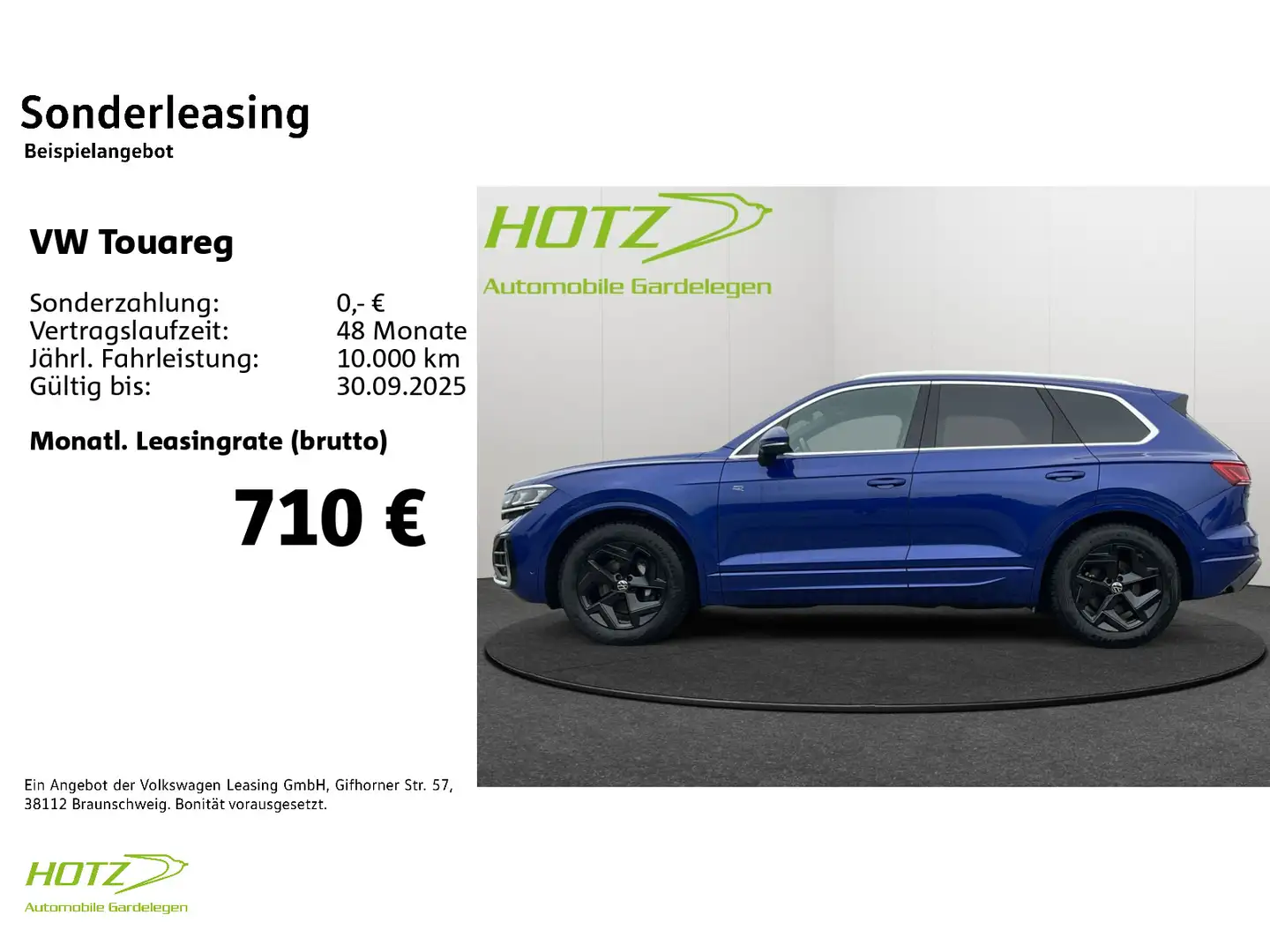 Volkswagen Touareg 3.0 TDI 4Motion R-Line AHK 1,99% Finanzi Albastru - 2