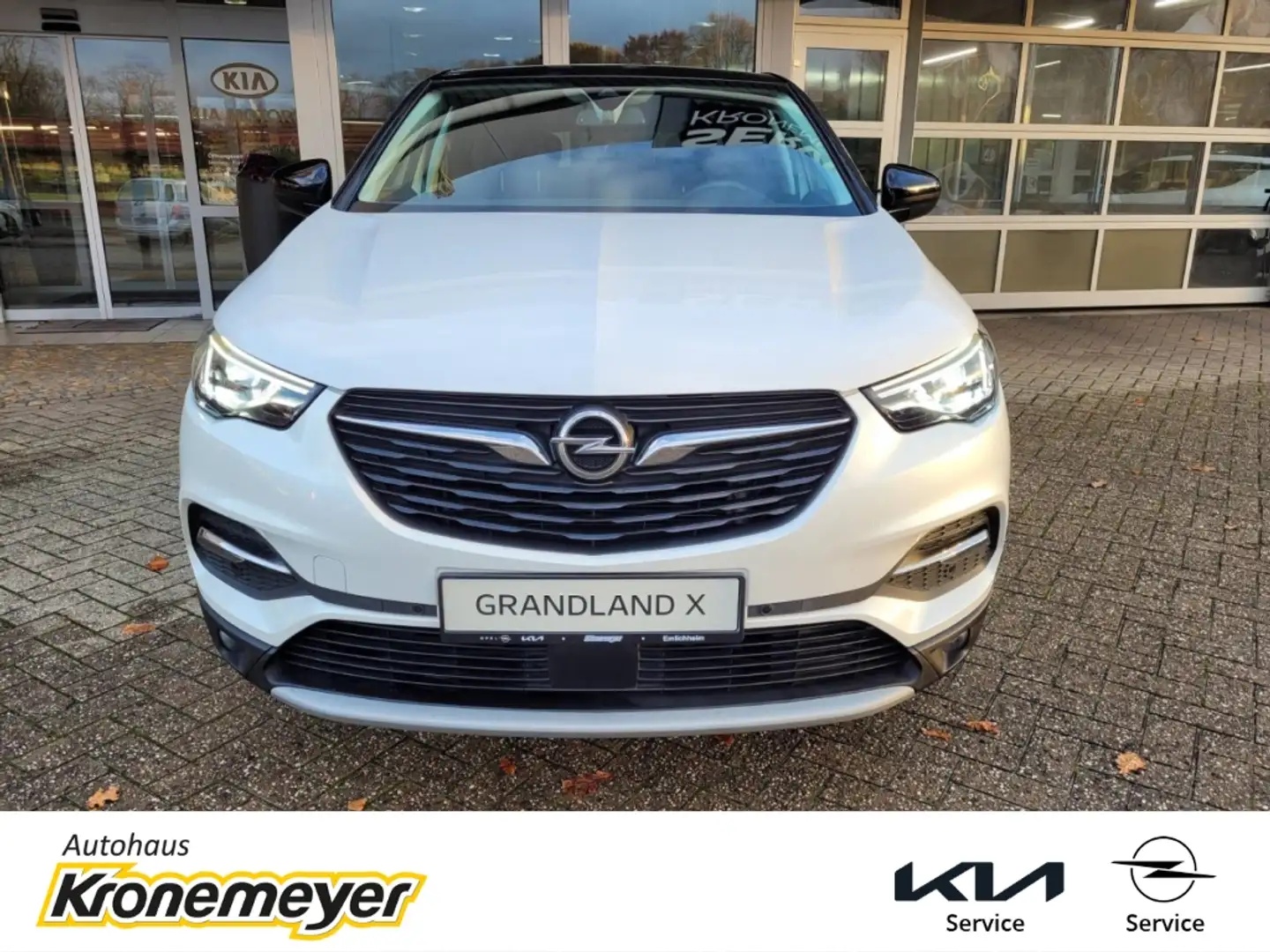 Opel Grandland 2.0 D INNOVATION (132kW)AT8 AHK-abnehmbar Navi LED Weiß - 2