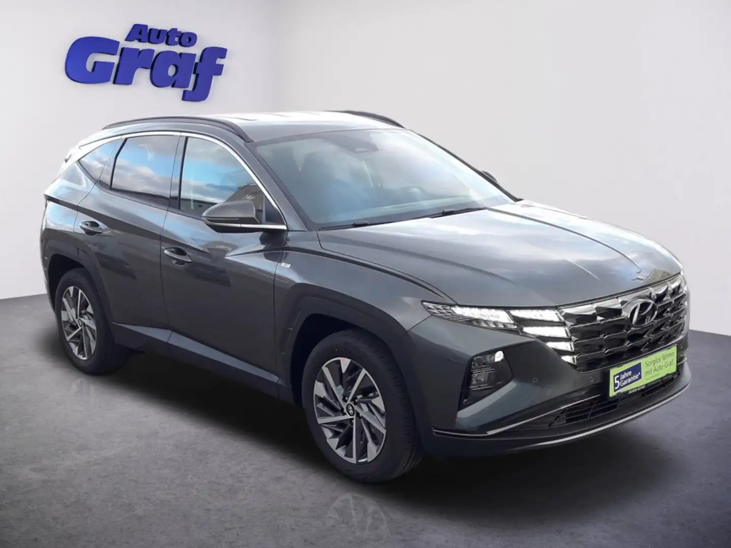Hyundai TUCSON 1,6 T-GDI 2WD 48V Trend Line DCT Grau - 2