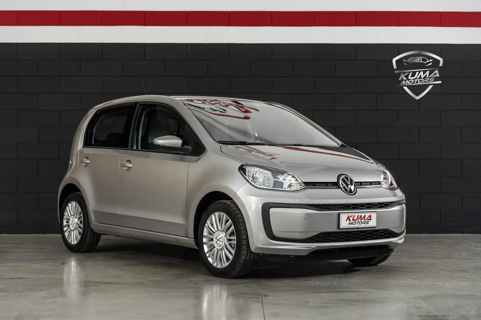 Volkswagen up! 1.0 eco move up! BMT clima aut retrocamera Grijs - 1