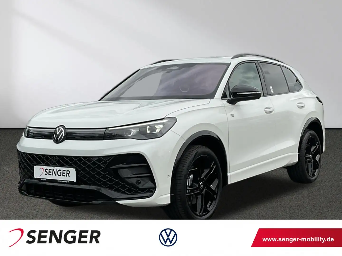 Volkswagen Tiguan 2.0 TDI SCR R-Line 4MOTION DSG Massages. Weiß - 1