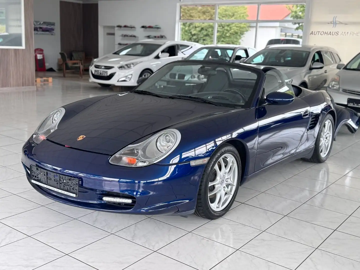 Porsche Boxster 2.7+Cabrio+Top Gepflegt+Kein Rost+1-Hand Blau - 2