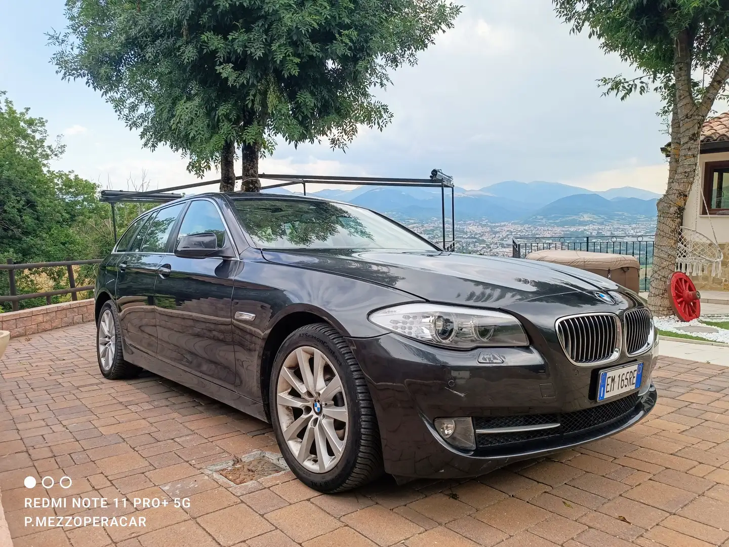BMW 520 Serie 5 F11 Touring 520d MOTORE NUOVO! Nero - 1