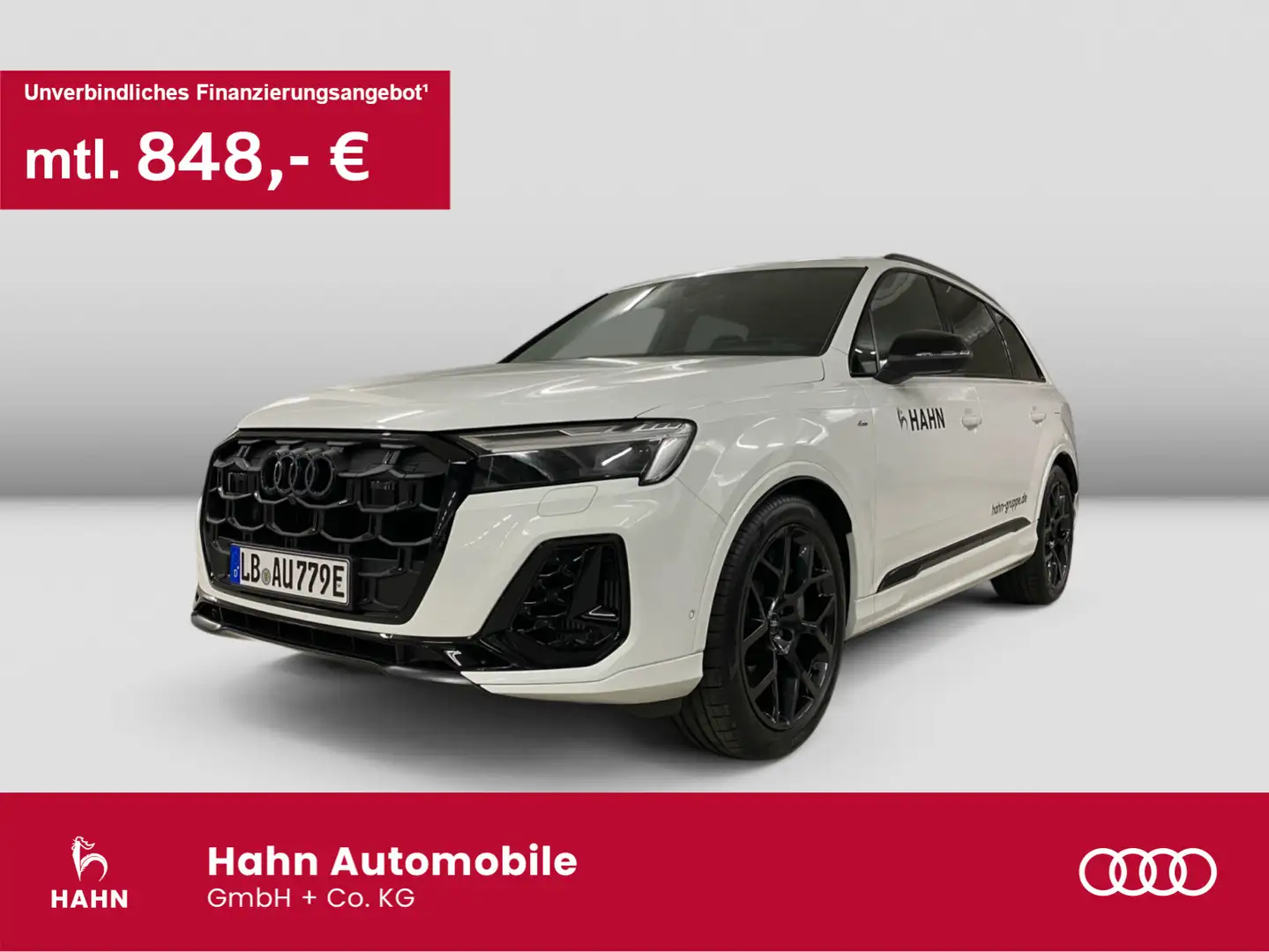 Audi Q7 SUV S line TFSI e quattro 290 kW Weiß - 1