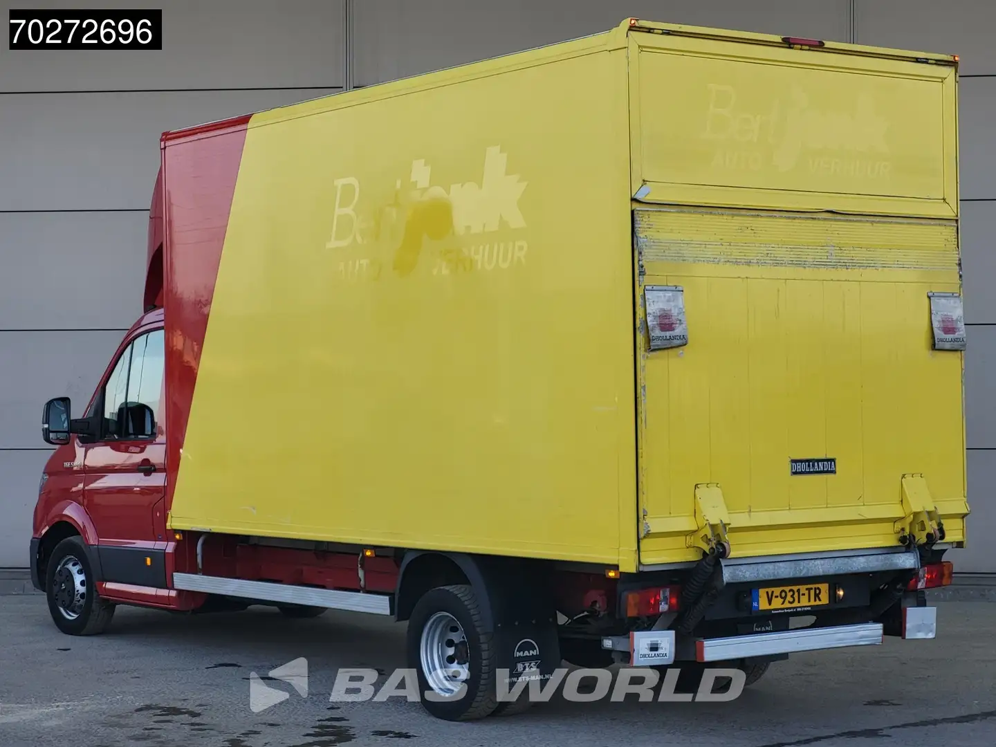 MAN TGE 5.180 Automaat Laadklep Zijdeur Bakwagen 180PK Lat Rood - 2