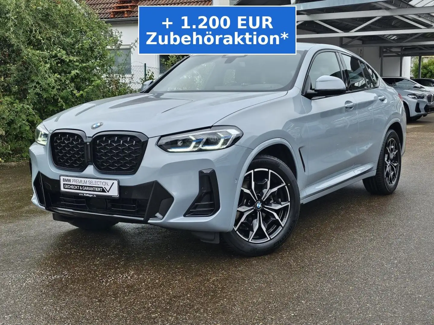 BMW X4 x20d M Sport HUD ACC Laser Kamera HiFi AHK19" Grau - 2