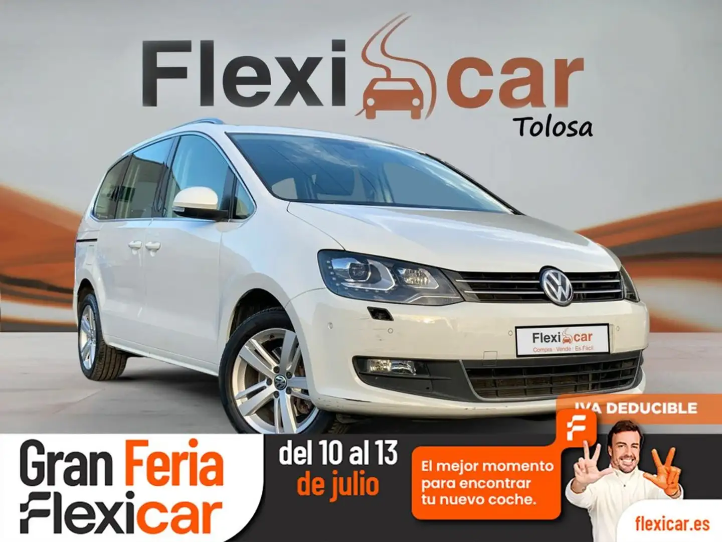 Volkswagen Sharan Advance 2.0 TDI 135kW(184CV) BMT DSG Blanco - 1