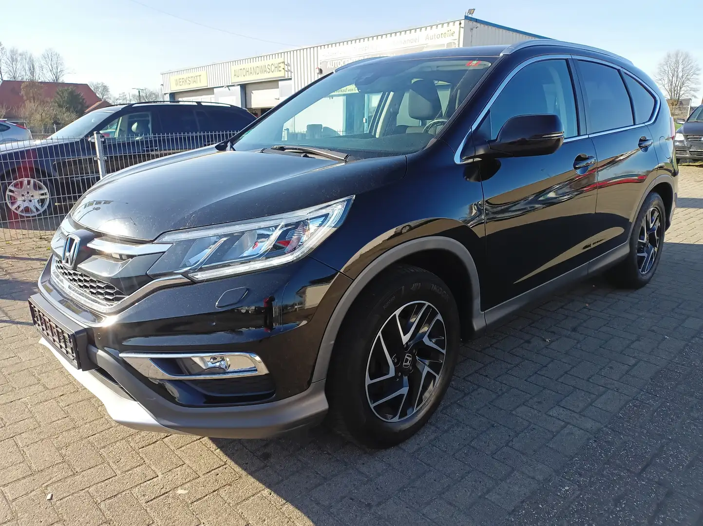 Honda CR-V 2.0i-VTEC Elegance TüvNEU 1HAND Negro - 1