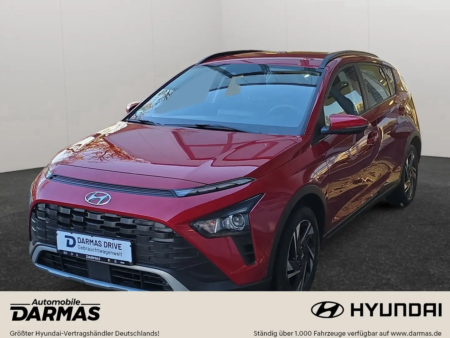 Hyundai BAYON Bayon 1.Hand Allwetterreifen Klimaautomatik SHZ Rood - 1