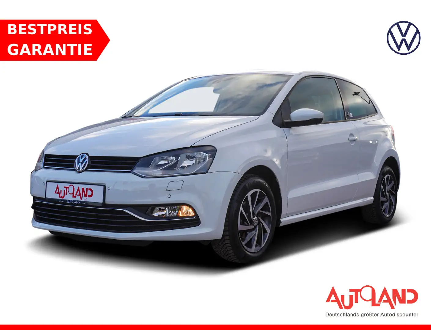 Volkswagen Polo 1.2 TSI  Sound Sitzheizung Klimaaut. Weiß - 1